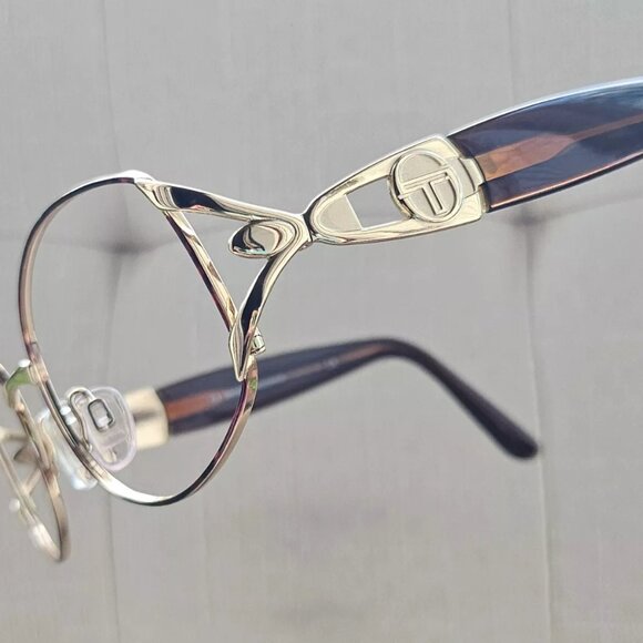 Sergio Tacchini Women Glasses Frame S.T1047 T802 Eyeglasses 135 Made in Italy - Picture 2 of 12